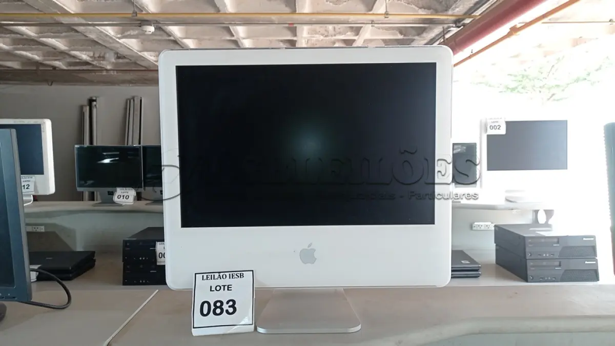 LOTE 083 - 01 IMAC. (NO ESTADO) ATENÇÃO! FAZER A VISITAÇÃO ANTES DE ARREMATAR, NÃO SABEMOS SE FUNCIONA, LEILÃO NÃO TEM GARANTIA E NEM DEVOLUÇÃO, SUJEITO A POSSÍVEIS AVARIAS VISÍVEIS/OCULTAS E/OU AUSÊNCIA DE COMPONENTES.