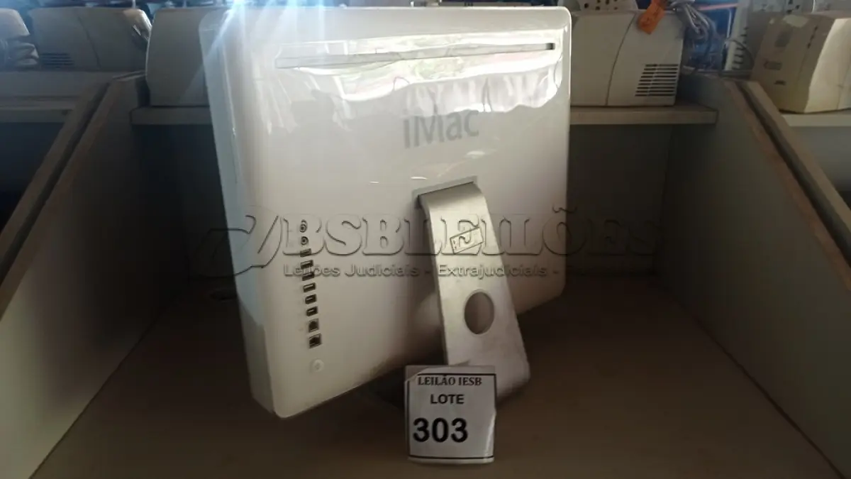 LOTE 303 - 01 IMAC. (NO ESTADO) ATENÇÃO! FAZER A VISITAÇÃO ANTES DE ARREMATAR, NÃO SABEMOS SE FUNCIONA, LEILÃO NÃO TEM GARANTIA E NEM DEVOLUÇÃO, SUJEITO A POSSÍVEIS AVARIAS VISÍVEIS/OCULTAS E/OU AUSÊNCIA DE COMPONENTES.