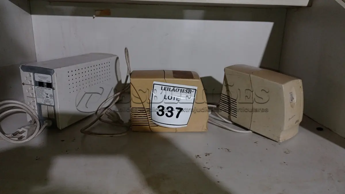 LOTE 337 - 03 ESTABILIZADORES DIVERSOS. (NO ESTADO) ATENÇÃO! FAZER A VISITAÇÃO ANTES DE ARREMATAR, NÃO SABEMOS SE FUNCIONA, LEILÃO NÃO TEM GARANTIA E NEM DEVOLUÇÃO, SUJEITO A POSSÍVEIS AVARIAS VISÍVEIS/OCULTAS E/OU AUSÊNCIA DE COMPONENTES.