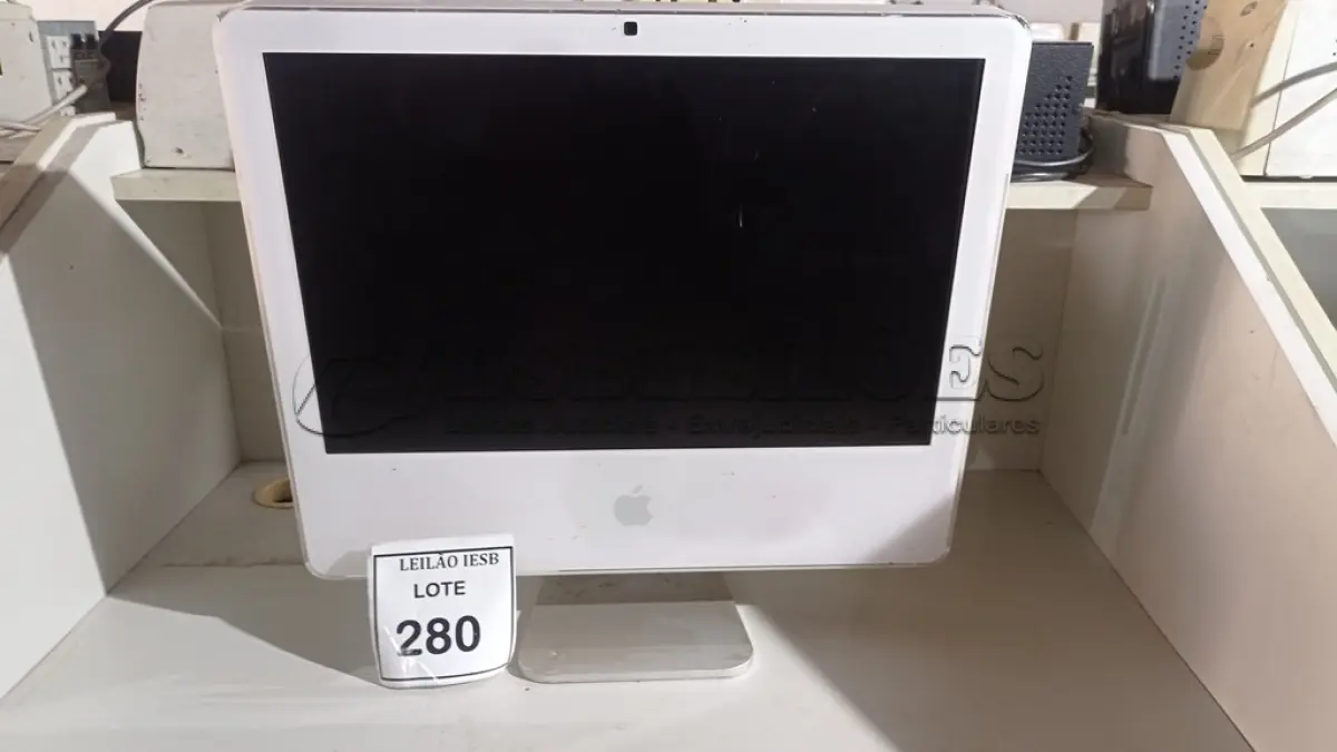 LOTE 280 - 01 IMAC. (NO ESTADO) ATENÇÃO! FAZER A VISITAÇÃO ANTES DE ARREMATAR, NÃO SABEMOS SE FUNCIONA, LEILÃO NÃO TEM GARANTIA E NEM DEVOLUÇÃO, SUJEITO A POSSÍVEIS AVARIAS VISÍVEIS/OCULTAS E/OU AUSÊNCIA DE COMPONENTES.