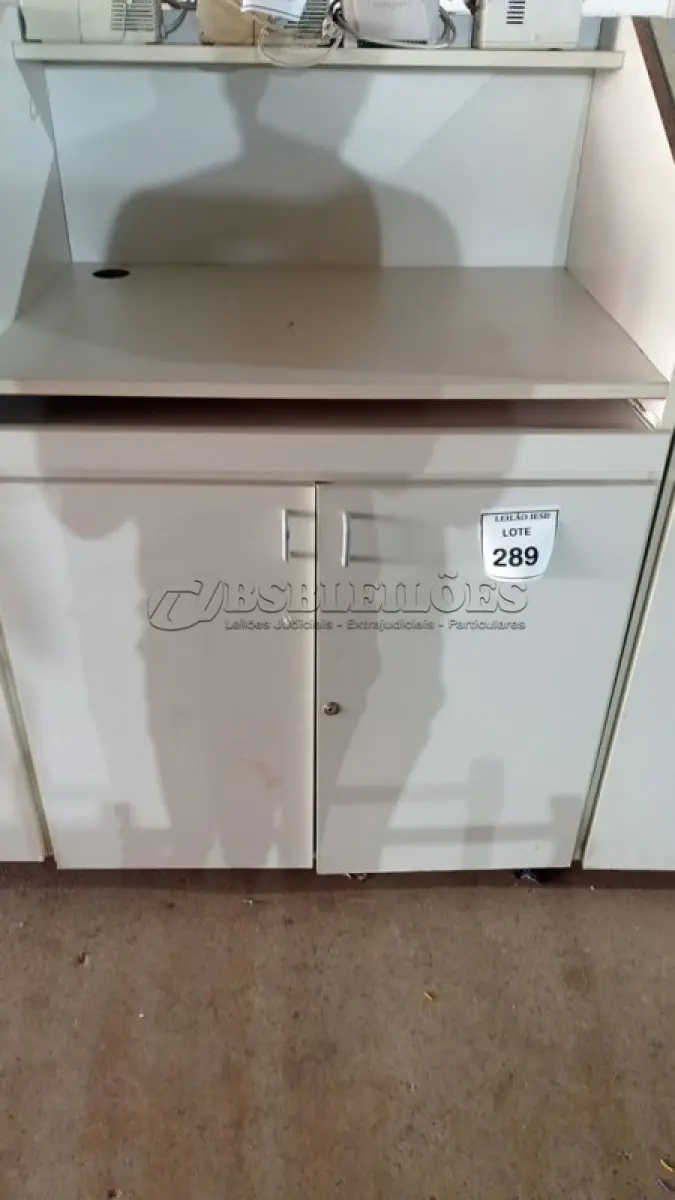 LOTE 289 - 02 BALCÕES EM MADEIRA PARA SALA DE AULA. (NO ESTADO) ATENÇÃO! FAZER A VISITAÇÃO ANTES DE ARREMATAR, NÃO SABEMOS SE FUNCIONA, LEILÃO NÃO TEM GARANTIA E NEM DEVOLUÇÃO, SUJEITO A POSSÍVEIS AVARIAS VISÍVEIS/OCULTAS E/OU AUSÊNCIA DE COMPONENTES.