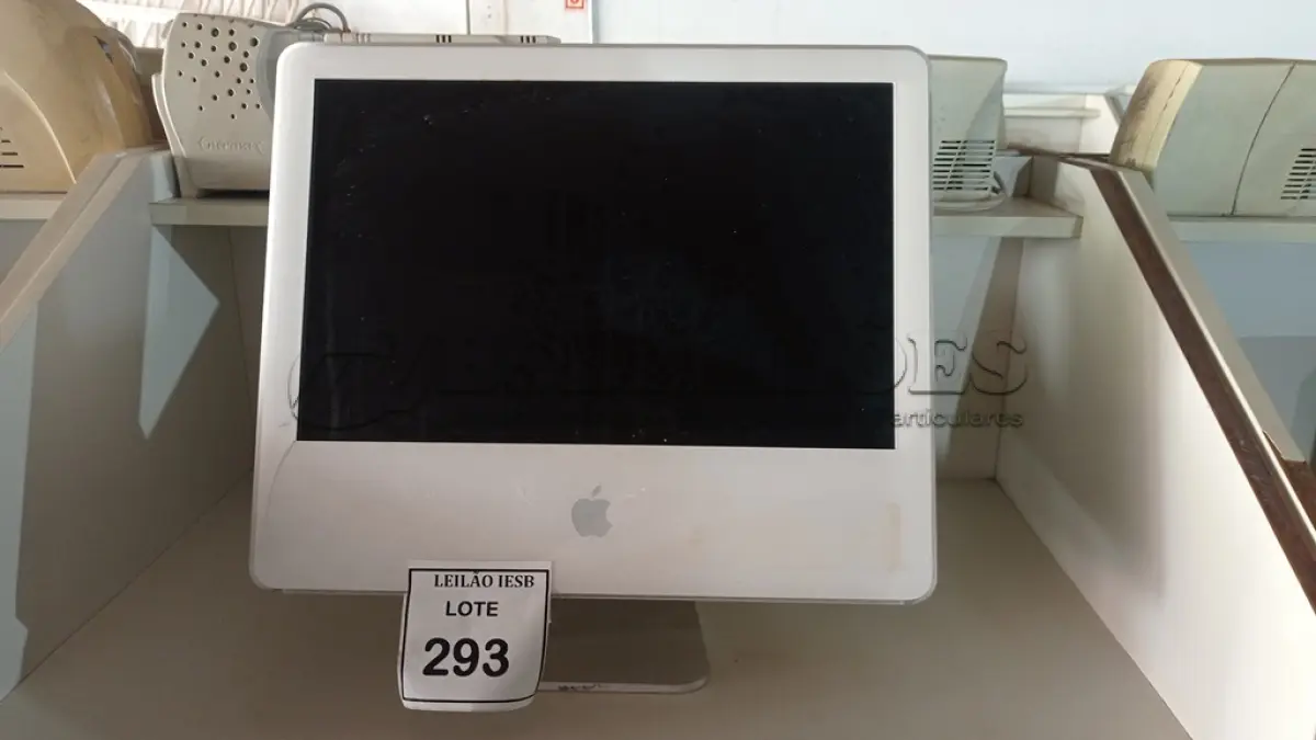 LOTE 293 - 01 IMAC. (NO ESTADO) ATENÇÃO! FAZER A VISITAÇÃO ANTES DE ARREMATAR, NÃO SABEMOS SE FUNCIONA, LEILÃO NÃO TEM GARANTIA E NEM DEVOLUÇÃO, SUJEITO A POSSÍVEIS AVARIAS VISÍVEIS/OCULTAS E/OU AUSÊNCIA DE COMPONENTES.