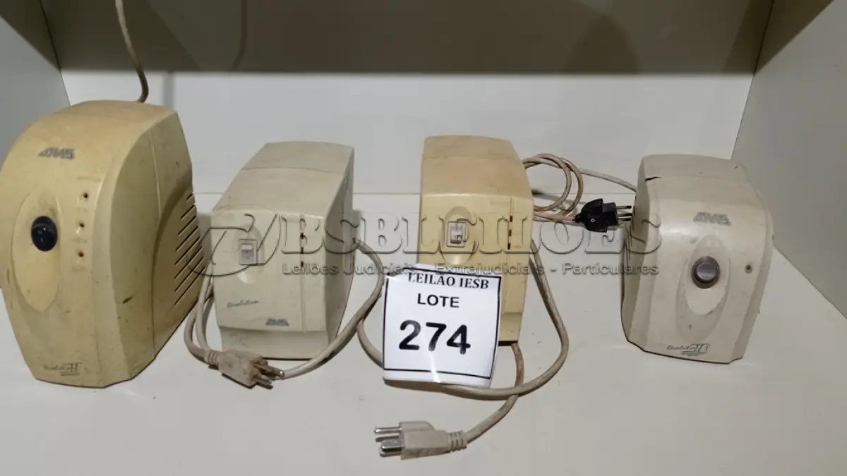 LOTE 274 - 04 ESTABILIZADORES DIVERSOS. (NO ESTADO) ATENÇÃO! FAZER A VISITAÇÃO ANTES DE ARREMATAR, NÃO SABEMOS SE FUNCIONA, LEILÃO NÃO TEM GARANTIA E NEM DEVOLUÇÃO, SUJEITO A POSSÍVEIS AVARIAS VISÍVEIS/OCULTAS E/OU AUSÊNCIA DE COMPONENTES.