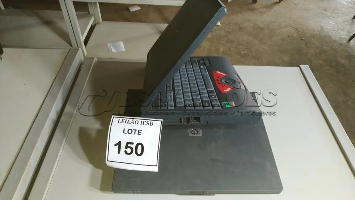 LOTE 150 - 01 NOTEBOOK HP E 01 ELITE BOOK FUJITSU SEM FONTE. (NO ESTADO) ATENÇÃO! FAZER A VISITAÇÃO ANTES DE ARREMATAR, NÃO SABEMOS SE FUNCIONA, LEILÃO NÃO TEM GARANTIA E NEM DEVOLUÇÃO, SUJEITO A POSSÍVEIS AVARIAS VISÍVEIS/OCULTAS E/OU AUSÊNCIA DE COMPONENTES.
