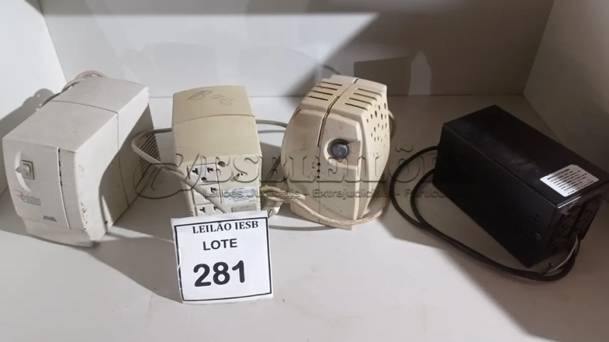 LOTE 281 - 04 ESTABILIZADORES DIVERSOS. (NO ESTADO) ATENÇÃO! FAZER A VISITAÇÃO ANTES DE ARREMATAR, NÃO SABEMOS SE FUNCIONA, LEILÃO NÃO TEM GARANTIA E NEM DEVOLUÇÃO, SUJEITO A POSSÍVEIS AVARIAS VISÍVEIS/OCULTAS E/OU AUSÊNCIA DE COMPONENTES.