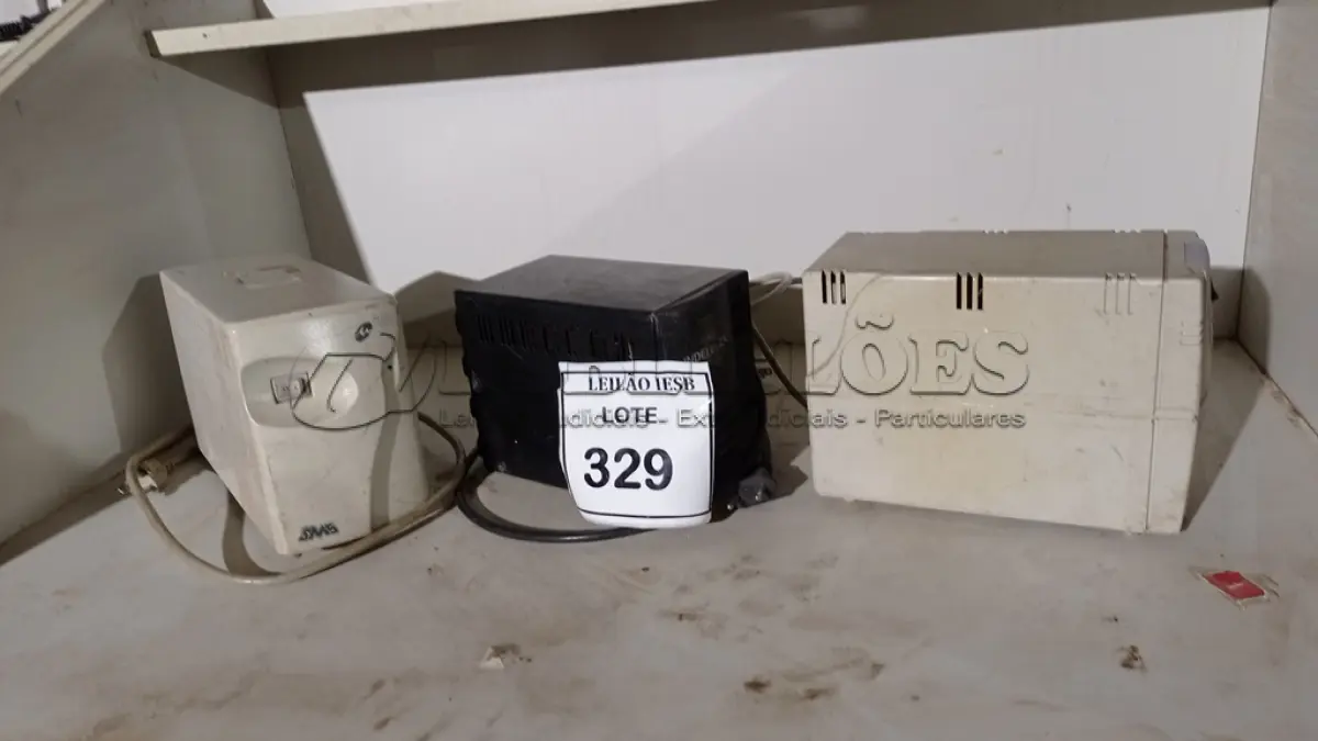 LOTE 329 - 03 ESTABILIZADORES DIVERSOS. (NO ESTADO) ATENÇÃO! FAZER A VISITAÇÃO ANTES DE ARREMATAR, NÃO SABEMOS SE FUNCIONA, LEILÃO NÃO TEM GARANTIA E NEM DEVOLUÇÃO, SUJEITO A POSSÍVEIS AVARIAS VISÍVEIS/OCULTAS E/OU AUSÊNCIA DE COMPONENTES.