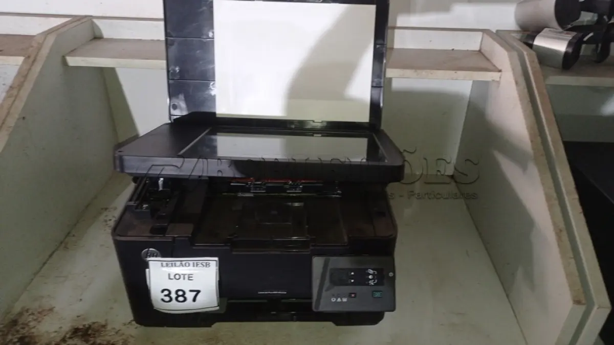 LOTE 387 - 01 IMPRESSORA HP LASER JET MFPM125A. (NO ESTADO) ATENÇÃO! FAZER A VISITAÇÃO ANTES DE ARREMATAR, NÃO SABEMOS SE FUNCIONA, LEILÃO NÃO TEM GARANTIA E NEM DEVOLUÇÃO, SUJEITO A POSSÍVEIS AVARIAS VISÍVEIS/OCULTAS E/OU AUSÊNCIA DE COMPONENTES.