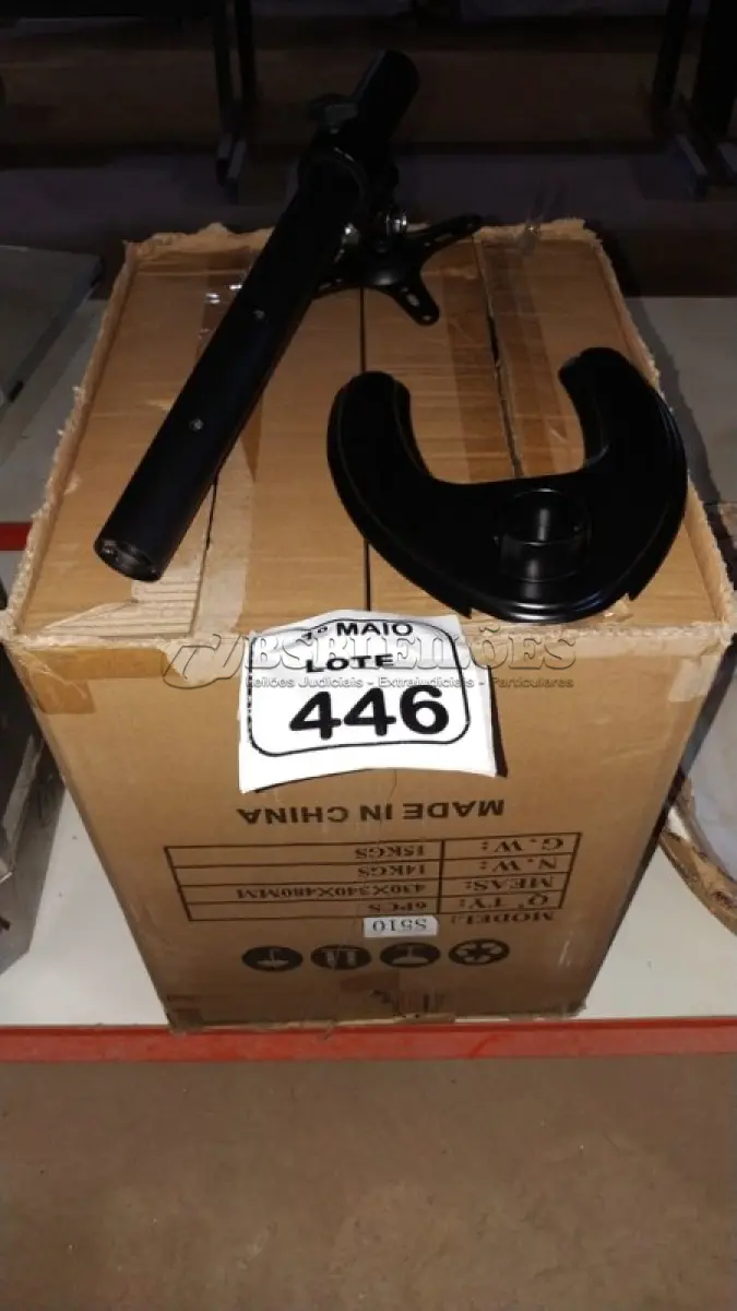 LOTE 446 - 06 SUPORTES DE MONITOR MARCA DATEN. (NO ESTADO) ATENÇÃO! FAZER A VISITAÇÃO ANTES DE ARREMATAR, NÃO SABEMOS SE FUNCIONA, LEILÃO NÃO TEM GARANTIA E NEM DEVOLUÇÃO, SUJEITO A POSSÍVEIS AVARIAS VISÍVEIS/OCULTAS E/OU AUSÊNCIA DE COMPONENTES.