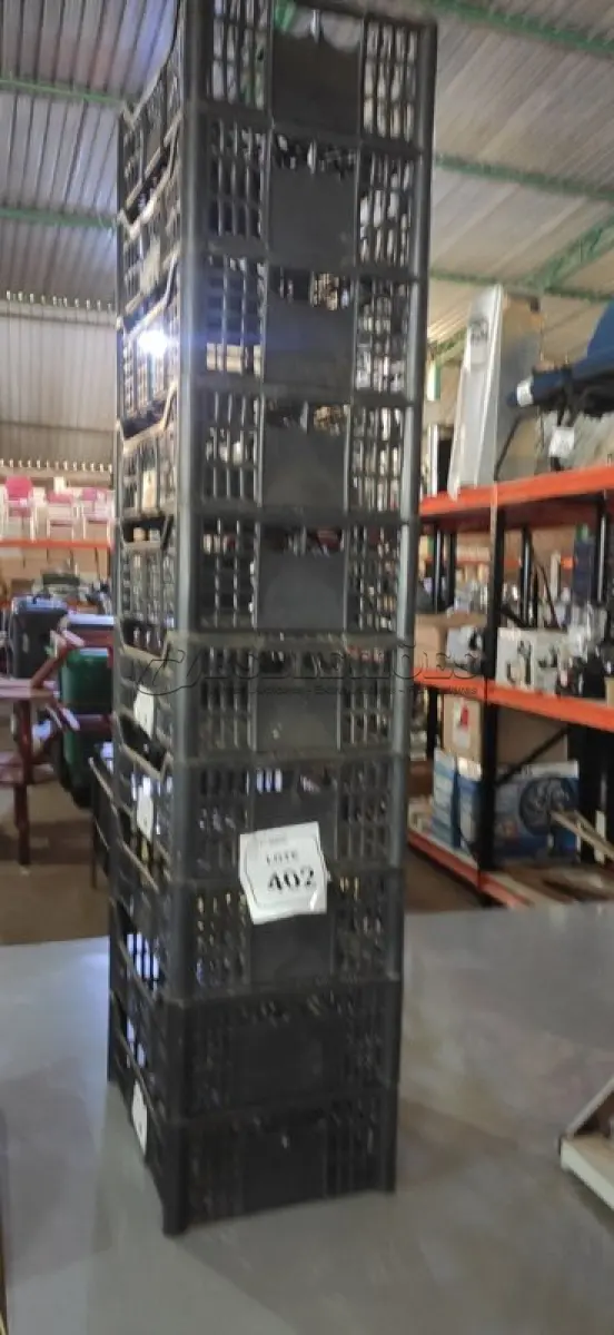 LOTE 402 - 10 CESTAS ORGANIZADORAS. (NO ESTADO) ATENÇÃO! FAZER A VISITAÇÃO ANTES DE ARREMATAR, NÃO SABEMOS SE FUNCIONA, LEILÃO NÃO TEM GARANTIA E NEM DEVOLUÇÃO, SUJEITO A POSSÍVEIS AVARIAS VISÍVEIS/OCULTAS E/OU AUSÊNCIA DE COMPONENTES.