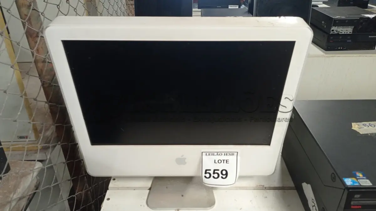 LOTE 559 - 01 IMAC. (NO ESTADO) ATENÇÃO! FAZER A VISITAÇÃO ANTES DE ARREMATAR, NÃO SABEMOS SE FUNCIONA, LEILÃO NÃO TEM GARANTIA E NEM DEVOLUÇÃO, SUJEITO A POSSÍVEIS AVARIAS VISÍVEIS/OCULTAS E/OU AUSÊNCIA DE COMPONENTES.