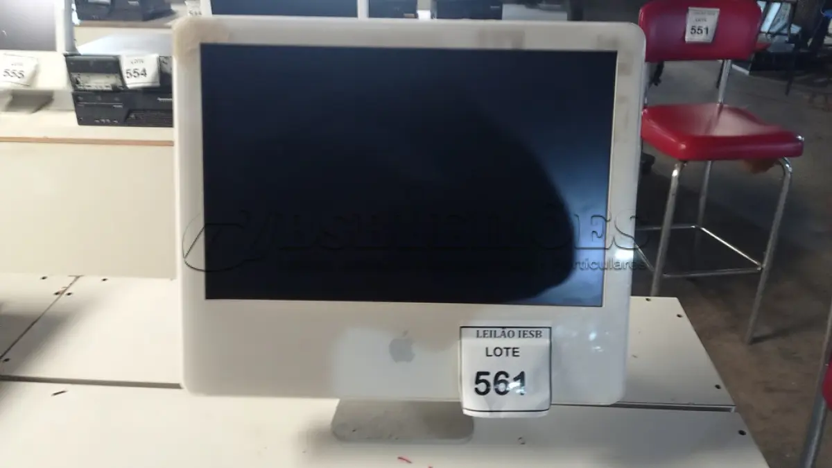 LOTE 561 - 01 IMAC. (NO ESTADO) ATENÇÃO! FAZER A VISITAÇÃO ANTES DE ARREMATAR, NÃO SABEMOS SE FUNCIONA, LEILÃO NÃO TEM GARANTIA E NEM DEVOLUÇÃO, SUJEITO A POSSÍVEIS AVARIAS VISÍVEIS/OCULTAS E/OU AUSÊNCIA DE COMPONENTES.