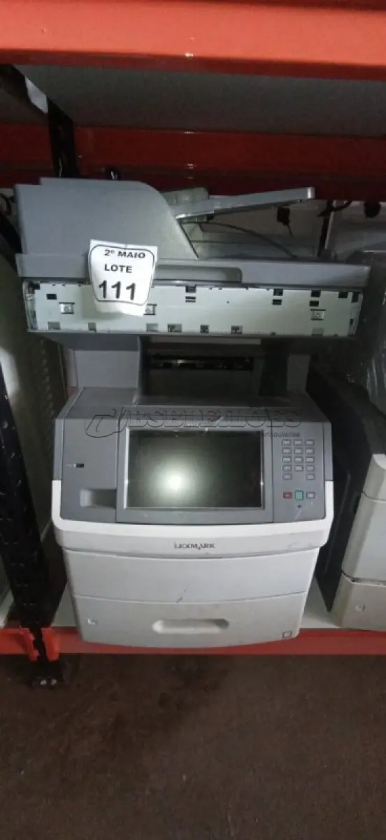 LOTE 111 - 03 IMPRESSORAS DE MARCAS E MODELOS DIVERSOS. (NO ESTADO) ATENÇÃO! FAZER A VISITAÇÃO ANTES DE ARREMATAR, NÃO SABEMOS SE FUNCIONA, LEILÃO NÃO TEM GARANTIA E NEM DEVOLUÇÃO, SUJEITO A POSSÍVEIS AVARIAS VISÍVEIS/OCULTAS E/OU AUSÊNCIA DE COMPONENTES.