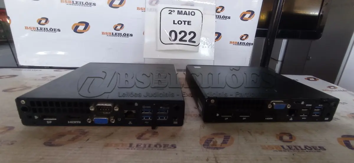 LOTE 022 - 02 MINIS PC MARCA POSITIVO. (NO ESTADO) ATENÇÃO! FAZER A VISITAÇÃO ANTES DE ARREMATAR, NÃO SABEMOS SE FUNCIONA, LEILÃO NÃO TEM GARANTIA E NEM DEVOLUÇÃO, SUJEITO A POSSÍVEIS AVARIAS VISÍVEIS/OCULTAS E/OU AUSÊNCIA DE COMPONENTES.