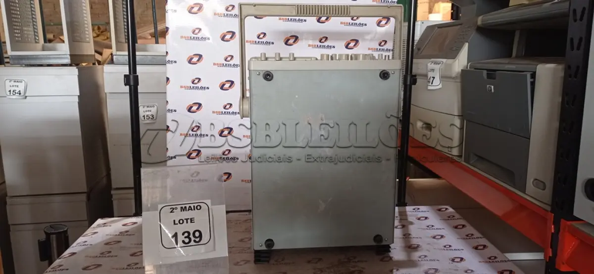 LOTE 139 - 01 OSCILOSCÓPIO MODELO MO-1251 MARCA MINIPA. (NO ESTADO) ATENÇÃO! FAZER A VISITAÇÃO ANTES DE ARREMATAR, NÃO SABEMOS SE FUNCIONA, LEILÃO NÃO TEM GARANTIA E NEM DEVOLUÇÃO, SUJEITO A POSSÍVEIS AVARIAS VISÍVEIS/OCULTAS E/OU AUSÊNCIA DE COMPONENTES.