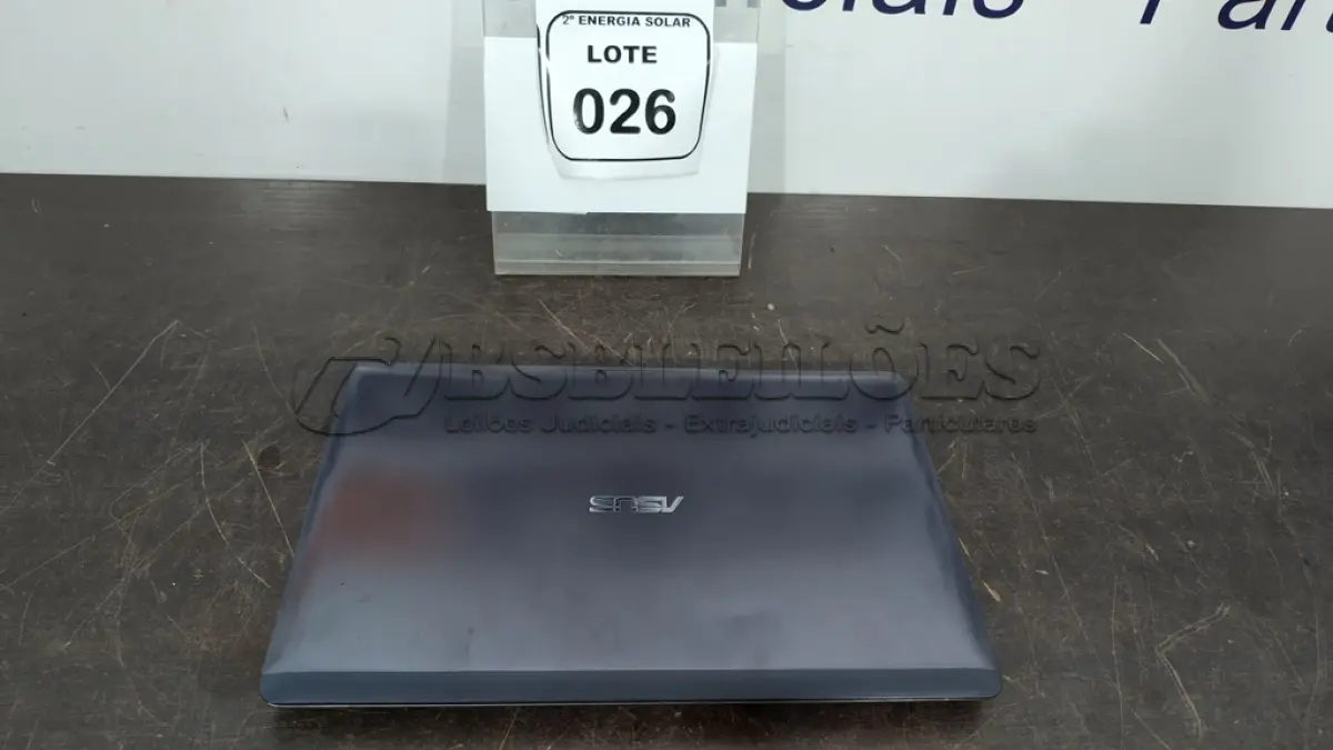 LOTE 026 - 01 NOTEBOOK ASUS CORE I3 MODELO Q200E SEM FONTE.  (NO ESTADO) ATENÇÃO! FAZER A VISITAÇÃO ANTES DE ARREMATAR, NÃO SABEMOS SE FUNCIONA, LEILÃO NÃO TEM GARANTIA E NEM DEVOLUÇÃO, SUJEITO A POSSÍVEIS AVARIAS VISÍVEIS/OCULTAS E/OU AUSÊNCIA DE COMPONENTES.