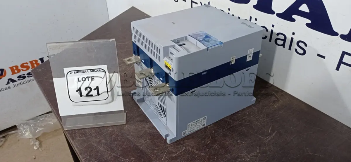 LOTE 121 - 01 CHAVE DE PARTIDA ESTÁTICA WEG MODELO SSWO70255T5SH2Z 255 A. (NO ESTADO) ATENÇÃO! FAZER A VISITAÇÃO ANTES DE ARREMATAR, NÃO SABEMOS SE FUNCIONA, LEILÃO NÃO TEM GARANTIA E NEM DEVOLUÇÃO, SUJEITO A POSSÍVEIS AVARIAS VISÍVEIS/OCULTAS E/OU AUSÊNCIA DE COMPONENTES.