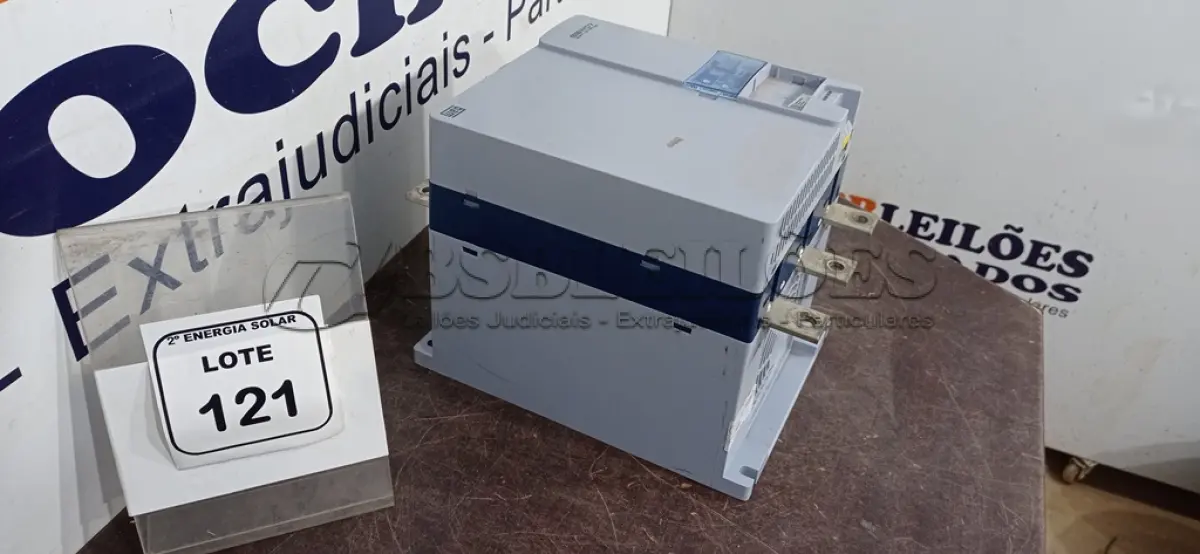 LOTE 121 - 01 CHAVE DE PARTIDA ESTÁTICA WEG MODELO SSWO70255T5SH2Z 255 A. (NO ESTADO) ATENÇÃO! FAZER A VISITAÇÃO ANTES DE ARREMATAR, NÃO SABEMOS SE FUNCIONA, LEILÃO NÃO TEM GARANTIA E NEM DEVOLUÇÃO, SUJEITO A POSSÍVEIS AVARIAS VISÍVEIS/OCULTAS E/OU AUSÊNCIA DE COMPONENTES.