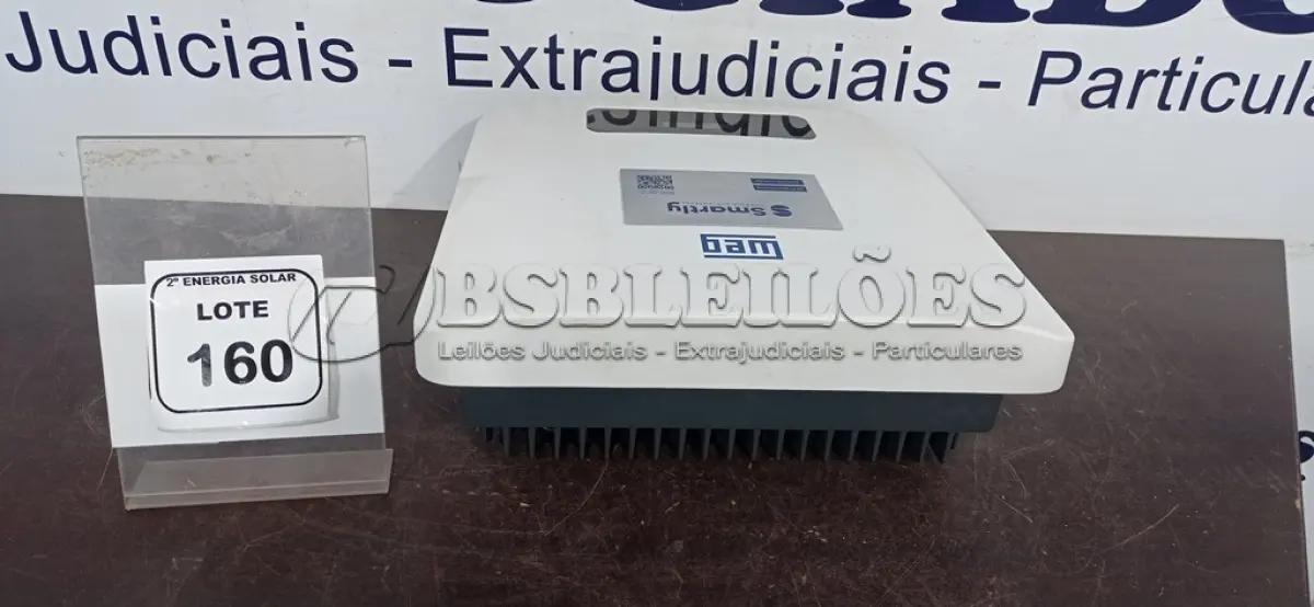 LOTE 160 - 01 INVERSOR SOLAR WEG SIW200G M080 WO. (NO ESTADO) ATENÇÃO! FAZER A VISITAÇÃO ANTES DE ARREMATAR, NÃO SABEMOS SE FUNCIONA, LEILÃO NÃO TEM GARANTIA E NEM DEVOLUÇÃO, SUJEITO A POSSÍVEIS AVARIAS VISÍVEIS/OCULTAS