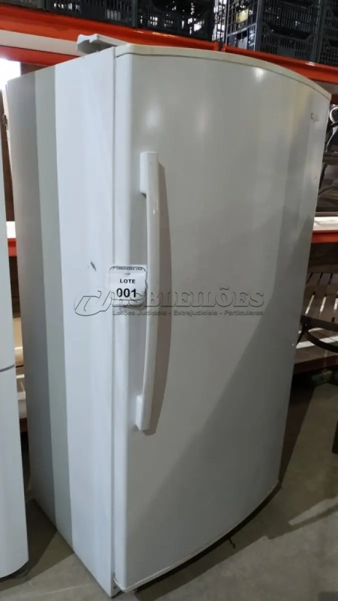 LOTE 001 - 01 FREZEER P.N. 071154 MARCA WHIRLPOOL 110V. (NO ESTADO EM QUE SE ENCONTRA. SUJEITO A AVARIAS OCULTAS/VISÍVEIS) BF8467E