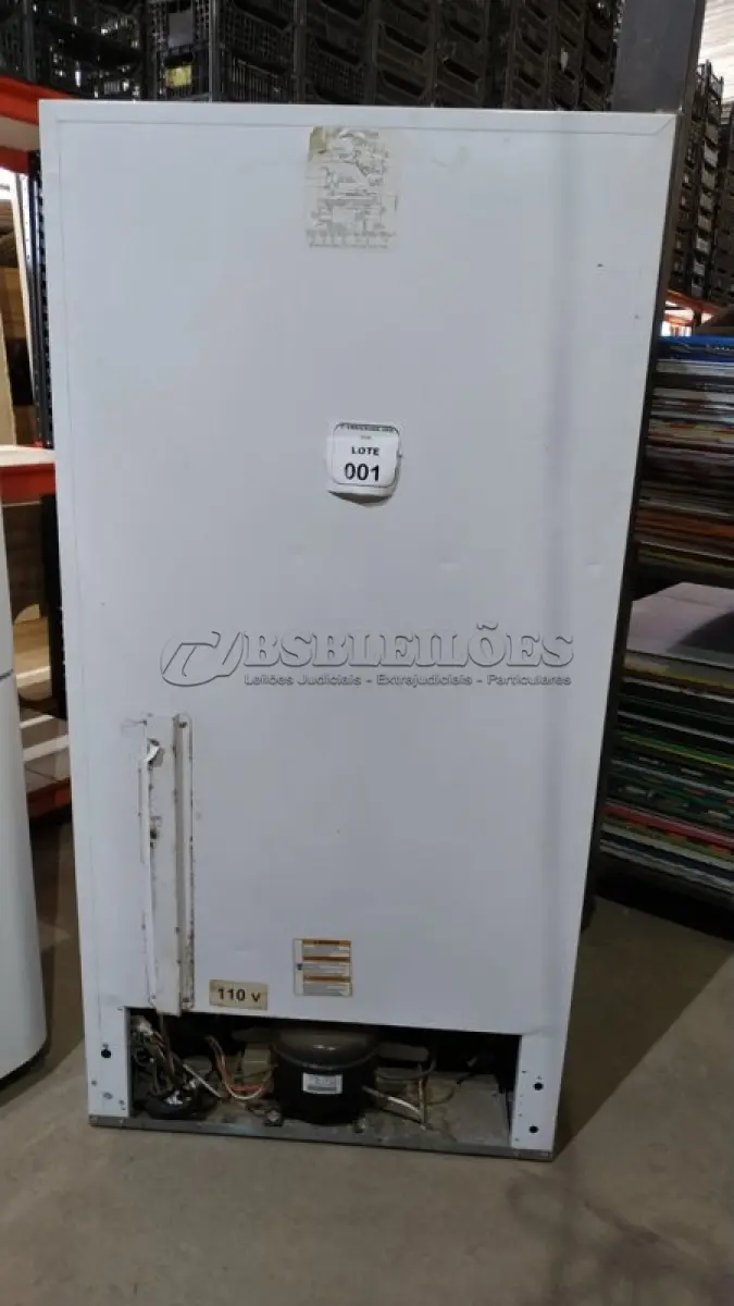 LOTE 001 - 01 FREZEER P.N. 071154 MARCA WHIRLPOOL 110V. (NO ESTADO EM QUE SE ENCONTRA. SUJEITO A AVARIAS OCULTAS/VISÍVEIS) BF8467E