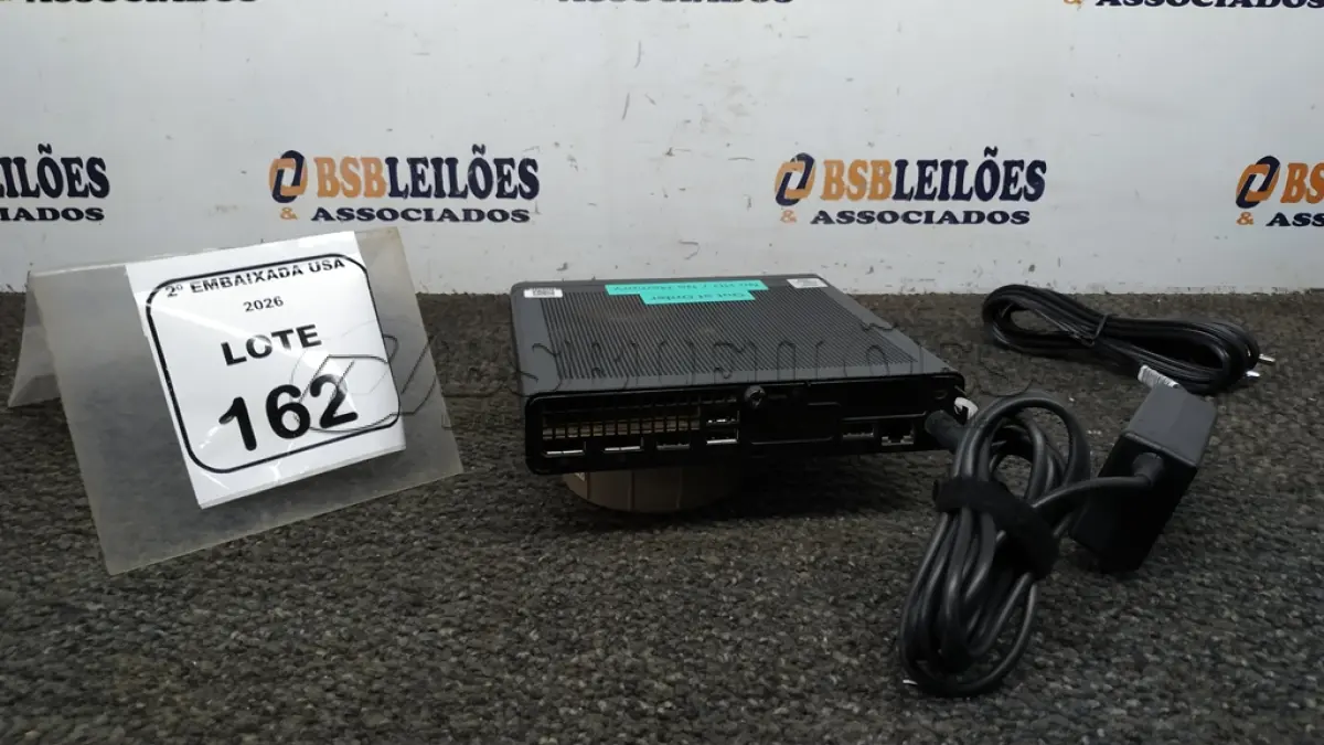 LOTE 162 - 01 CPU SEM MEMÓRIA E HD CORE I7 VPRO COM FONTE MARCA HP ELITE DESK. NO ESTADO EM QUE SE ENCONTRA. SUJEITO A AVARIAS OCULTAS/VISÍVEIS.) AU2497K