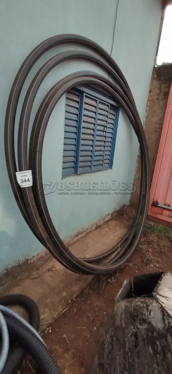 LOTE 344 - 01 LOTE COM MANGUEIRA PARA ESGOTO 3,8MM. (NO ESTADO) ATENÇÃO! FAZER A VISITAÇÃO ANTES DE ARREMATAR, NÃO SABEMOS SE FUNCIONA, LEILÃO NÃO TEM GARANTIA E NEM DEVOLUÇÃO, SUJEITO A POSSÍVEIS AVARIAS VISÍVEIS/OCULTAS E/OU AUSÊNCIA DE COMPONENTES.
