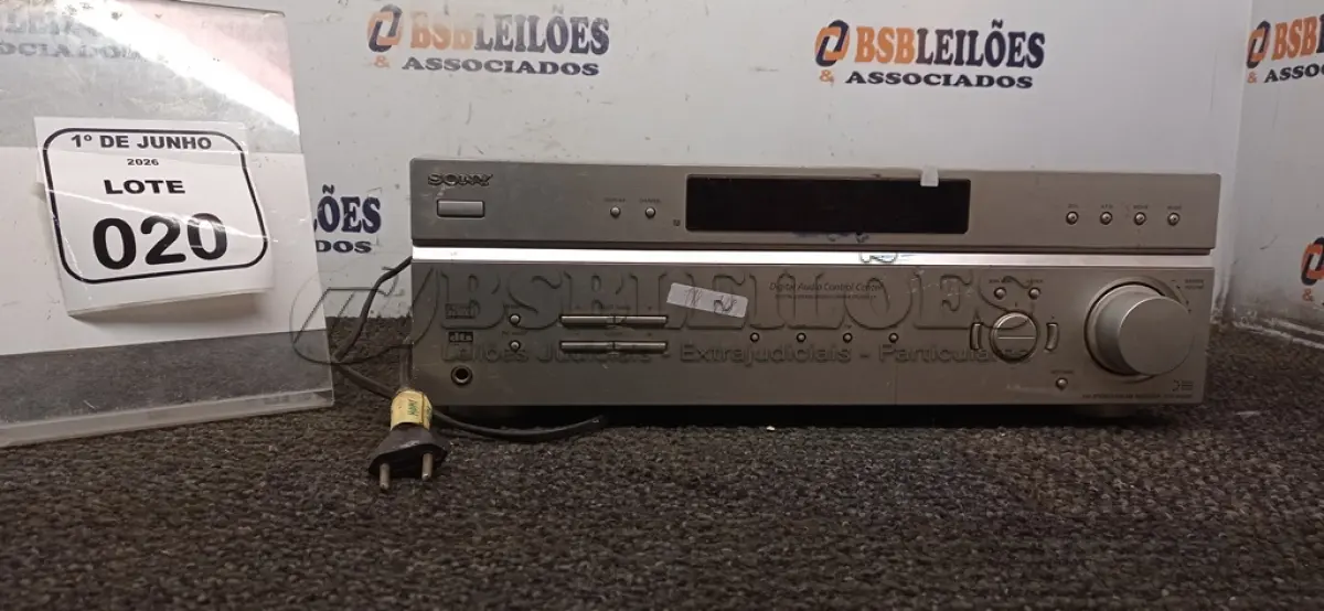 LOTE 020 - 01 RECEIVER MODELO STR-K660P. (NO ESTADO) ATENÇÃO! FAZER A VISITAÇÃO ANTES DE ARREMATAR, NÃO SABEMOS SE FUNCIONA, LEILÃO NÃO TEM GARANTIA E NEM DEVOLUÇÃO, SUJEITO A POSSÍVEIS AVARIAS VISÍVEIS/OCULTAS E/OU AUSÊNCIA DE COMPONENTES.