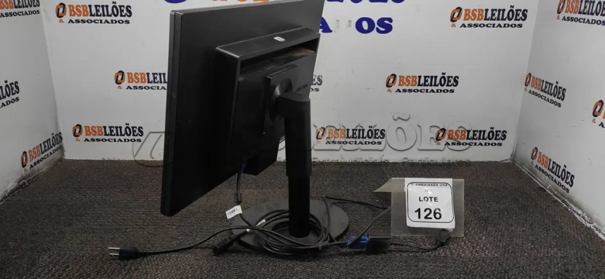 LOTE 126 - 01 MONITOR 22” MARCA SAMSUNG. (NO ESTADO EM QUE SE ENCONTRA. SUJEITO A AVARIAS OCULTAS/VISÍVEIS.) AV9719M