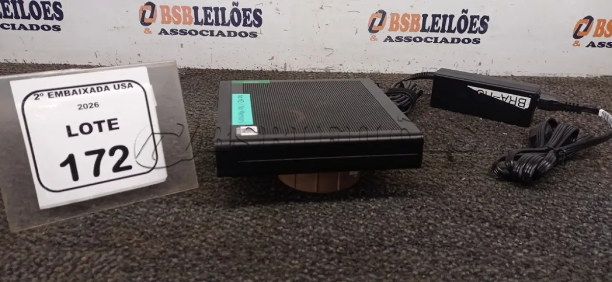 LOTE 172 - 01 CPU SEM MEMÓRIA E HD COM FONTE MARCA HP ELITE DESCK. (NO ESTADO EM QUE SE ENCONTRA. SUJEITO A AVARIAS OCULTAS/VISÍVEIS.) BL9353C