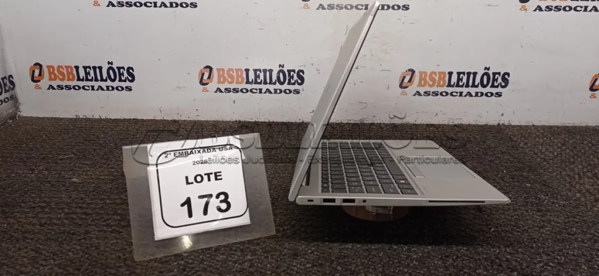 LOTE 173 - 01 LAPTOP CORE I5 VPRO SEM FONTE MARCA HP ELITEBOOK. (NO ESTADO EM QUE SE ENCONTRA. SUJEITO A AVARIAS OCULTAS/VISÍVEIS.) BH1535Y