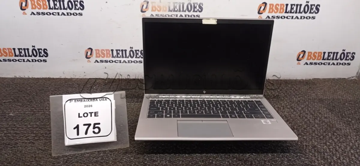LOTE 175 - 01 LAPTOP CORE I5 VPRO SEM FONTE MARCA HP ELITEBOOK. (NO ESTADO EM QUE SE ENCONTRA. SUJEITO A AVARIAS OCULTAS/VISÍVEIS.) BH1536P