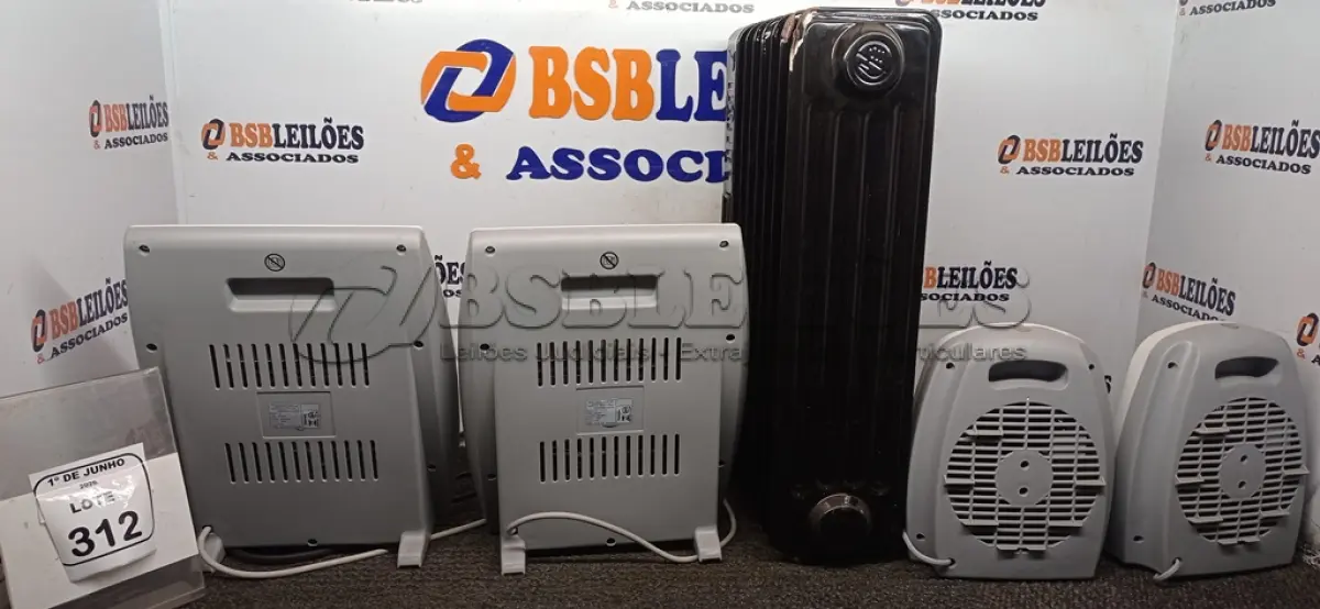 LOTE 312 - 05 AQUECEDORES DE MODELOS DIVERSOS 220V MARCA MONDIAL. (NO ESTADO) ATENÇÃO! FAZER A VISITAÇÃO ANTES DE ARREMATAR, NÃO SABEMOS SE FUNCIONA, LEILÃO NÃO TEM GARANTIA E NEM DEVOLUÇÃO, SUJEITO A POSSÍVEIS AVARIAS VISÍVEIS/OCULTAS E/OU AUSÊNCIA DE COMPONENTES.