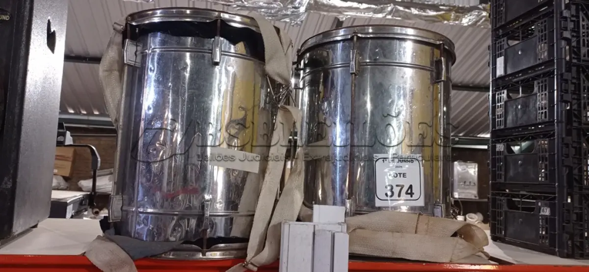 LOTE 374 - 02 REPINIQUES PERCUSSIVOS. (NO ESTADO) ATENÇÃO! FAZER A VISITAÇÃO ANTES DE ARREMATAR, NÃO SABEMOS SE FUNCIONA, LEILÃO NÃO TEM GARANTIA E NEM DEVOLUÇÃO, SUJEITO A POSSÍVEIS AVARIAS VISÍVEIS/OCULTAS E/OU AUSÊNCIA DE COMPONENTES.