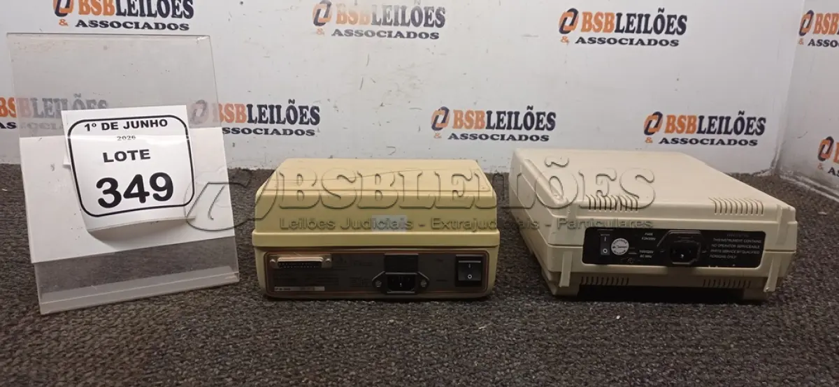 LOTE 349 - 01 ESTIMULADOR DE PULSOS MODELO NEMESYS 941 MARCA QUARK E 01 MULTÍMETRO ANALÓGICOS MODELO MDM-8145 MARCA MINPA. (NO ESTADO) ATENÇÃO! FAZER A VISITAÇÃO ANTES DE ARREMATAR, NÃO SABEMOS SE FUNCIONA, LEILÃO NÃO TEM GARANTIA E NEM DEVOLUÇÃO, SUJEITO A POSSÍVEIS AVARIAS VISÍVEIS/OCULTAS E/OU AUSÊNCIA DE COMPONENTES.