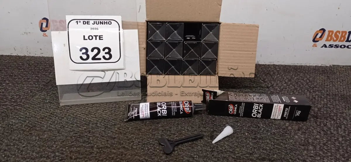 LOTE 323 - 12 BISNAGAS DE ADESIVO DE SILICONE NEUTRO DE 70G MARCA ORBI QUÍMICA. (NO ESTADO) ATENÇÃO! FAZER A VISITAÇÃO ANTES DE ARREMATAR, NÃO SABEMOS SE FUNCIONA, LEILÃO NÃO TEM GARANTIA E NEM DEVOLUÇÃO, SUJEITO A POSSÍVEIS AVARIAS VISÍVEIS/OCULTAS E/OU AUSÊNCIA DE COMPONENTES.