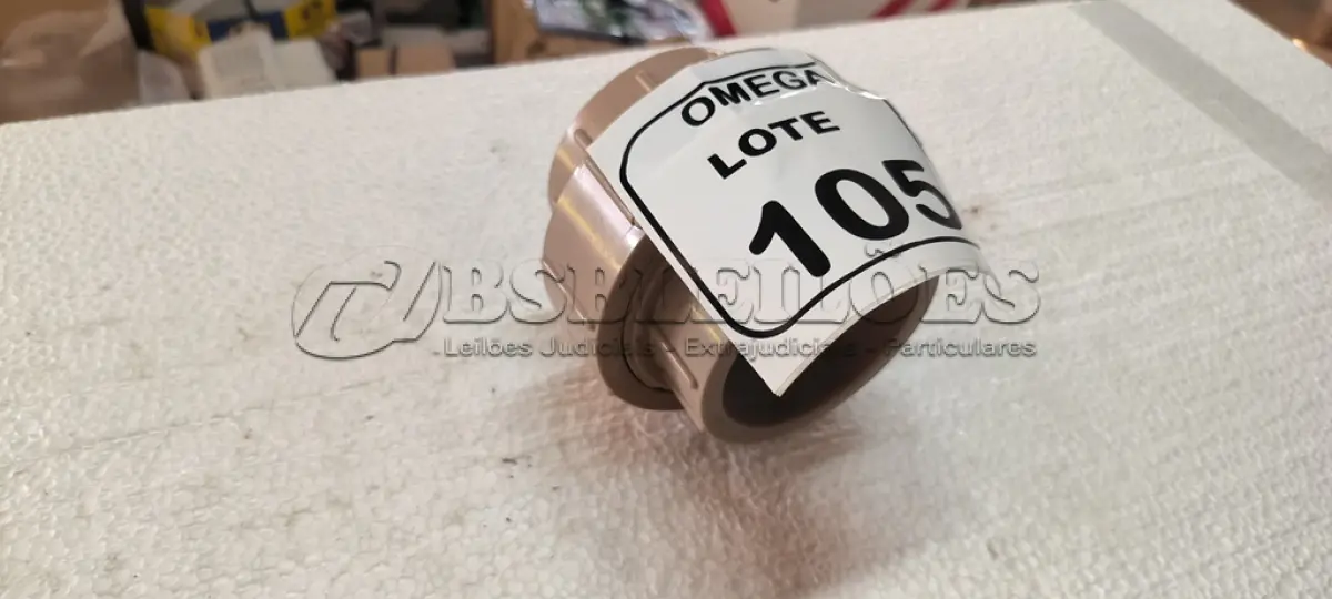 LOTE 105 - 01 ADAPTADOR FLANGE Ø 75MM - PVC MARROM. (NO ESTADO EM QUE SE ENCONTRA. SUJEITO A AVARIAS OCULTAS/VISÍVEIS.)