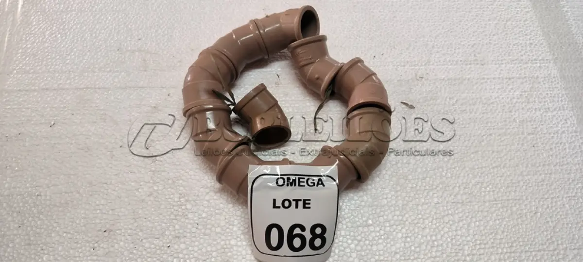 LOTE 068 - 10 JOELHOS 45º SOLD. Ø 40MM - PVC MARROM. (NO ESTADO EM QUE SE ENCONTRA. SUJEITO A AVARIAS OCULTAS/VISÍVEIS.)