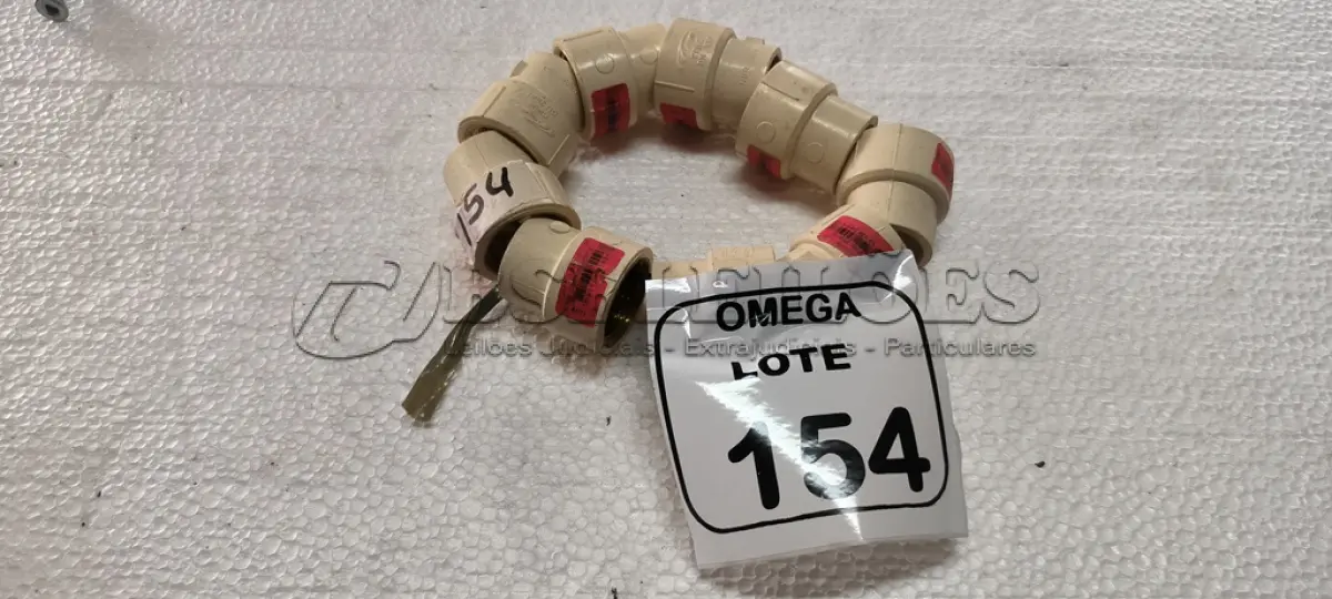 LOTE 154 - 09 LUVAS DE TRANSIÇÃO (FF) CPVC - Ø 28 X 1. (NO ESTADO EM QUE SE ENCONTRA. SUJEITO A AVARIAS OCULTAS/VISÍVEIS.)