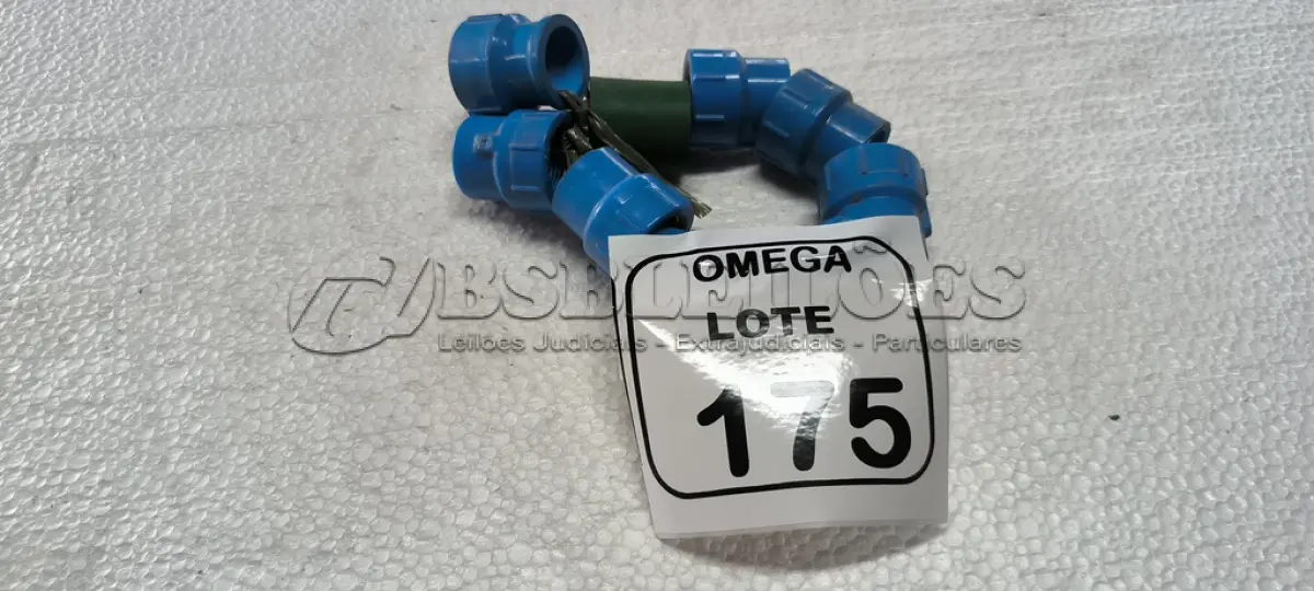 LOTE 175 - 08 ADAPTADORES (LR) AZUL - Ø 24 X 3/4. (NO ESTADO EM QUE SE ENCONTRA. SUJEITO A AVARIAS OCULTAS/VISÍVEIS.)