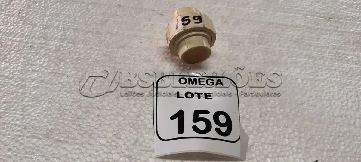 LOTE 159 - 03 UNIÃO SOLD. CPVC - Ø 28MM. (NO ESTADO EM QUE SE ENCONTRA. SUJEITO A AVARIAS OCULTAS/VISÍVEIS.)