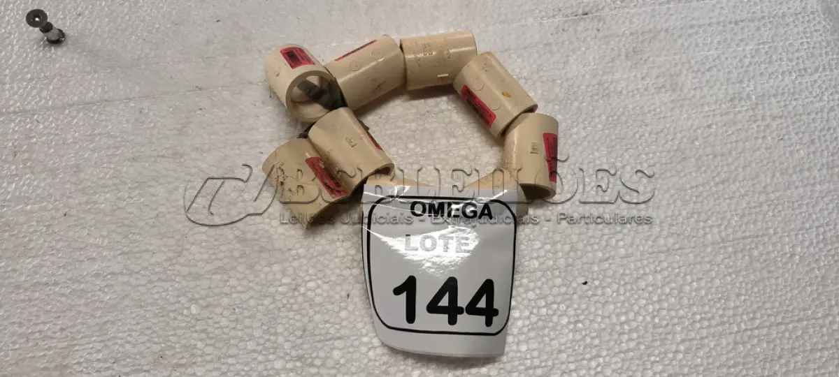LOTE 144 - 09 LUVAS SOLD. CPVC - Ø 28MM. (NO ESTADO EM QUE SE ENCONTRA. SUJEITO A AVARIAS OCULTAS/VISÍVEIS.)