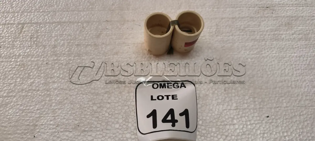 LOTE 141 - 02 LUVAS SOLD. CPVC - Ø 35MM. (NO ESTADO EM QUE SE ENCONTRA. SUJEITO A AVARIAS OCULTAS/VISÍVEIS.)