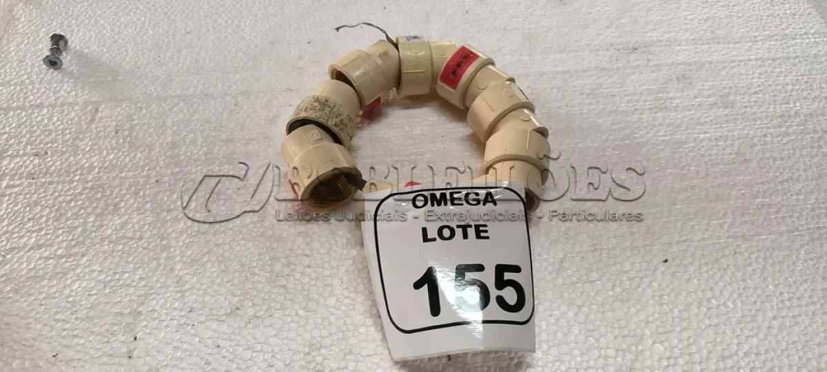 LOTE 155 - 09 LUVAS DE TRANSIÇÃO (FF) CPVC - Ø 28 X 1. (NO ESTADO EM QUE SE ENCONTRA. SUJEITO A AVARIAS OCULTAS/VISÍVEIS.)
