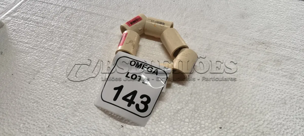 LOTE 143 - 07 LUVAS SOLD. CPVC - Ø 28MM. (NO ESTADO EM QUE SE ENCONTRA. SUJEITO A AVARIAS OCULTAS/VISÍVEIS.)