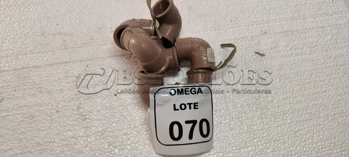 LOTE 070 - 0 7 JOELHOS 90º SOLD. Ø 32MM - PVC MARROM. (NO ESTADO EM QUE SE ENCONTRA. SUJEITO A AVARIAS OCULTAS/VISÍVEIS.)