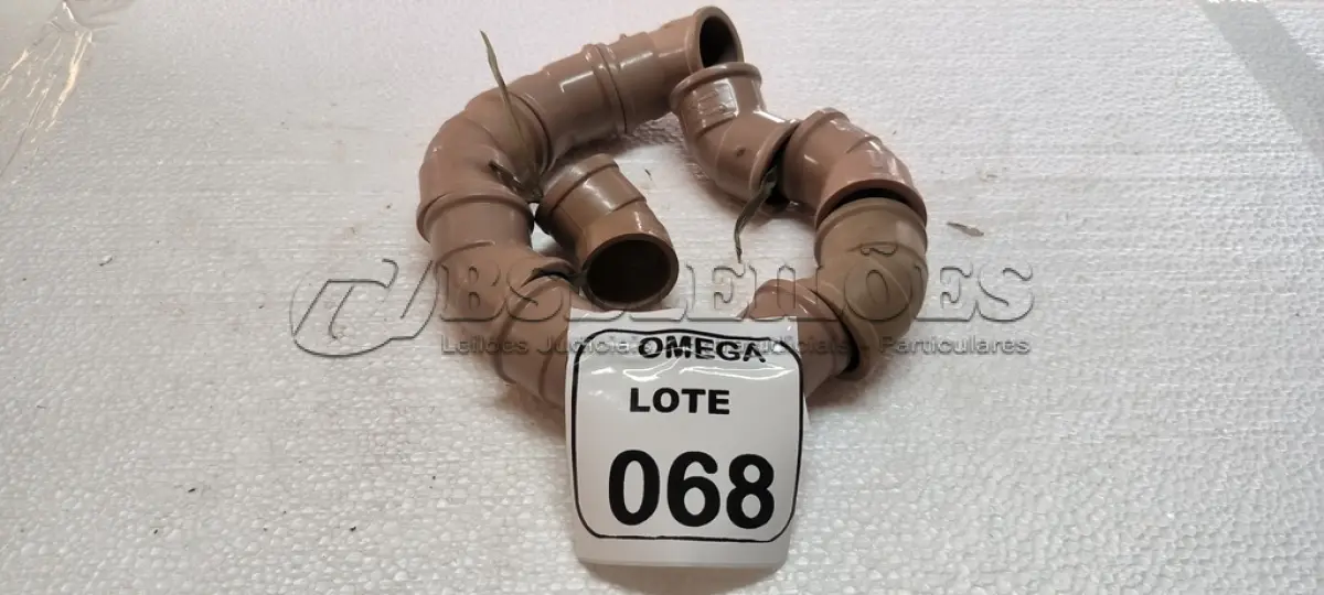 LOTE 068 - 10 JOELHOS 45º SOLD. Ø 40MM - PVC MARROM. (NO ESTADO EM QUE SE ENCONTRA. SUJEITO A AVARIAS OCULTAS/VISÍVEIS.)