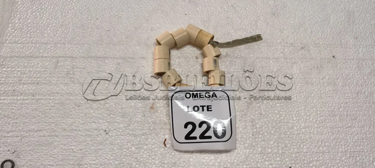 LOTE 220 - 12 BUCHAS DE REDUÇÃO CPVC - Ø 28 X 22. (NO ESTADO EM QUE SE ENCONTRA. SUJEITO A AVARIAS OCULTAS/VISÍVEIS.)