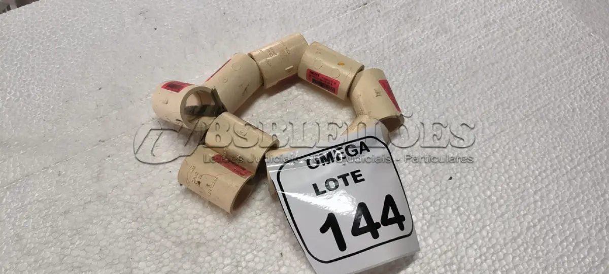 LOTE 144 - 09 LUVAS SOLD. CPVC - Ø 28MM. (NO ESTADO EM QUE SE ENCONTRA. SUJEITO A AVARIAS OCULTAS/VISÍVEIS.)