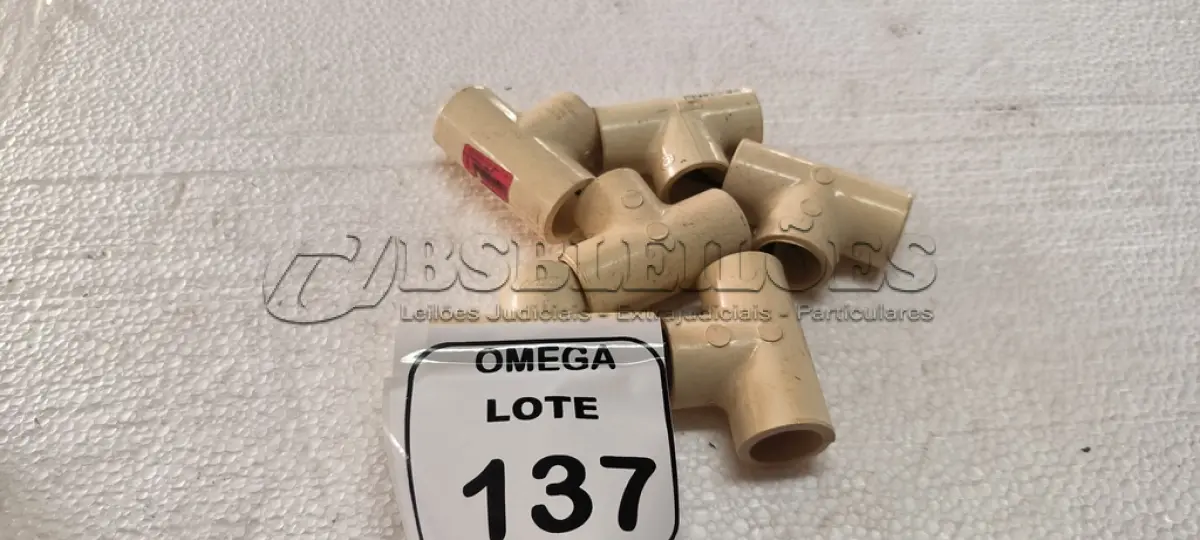 LOTE 137 - 06 TÊS SOLD. CPVC - Ø 28MM. (NO ESTADO EM QUE SE ENCONTRA. SUJEITO A AVARIAS OCULTAS/VISÍVEIS.)