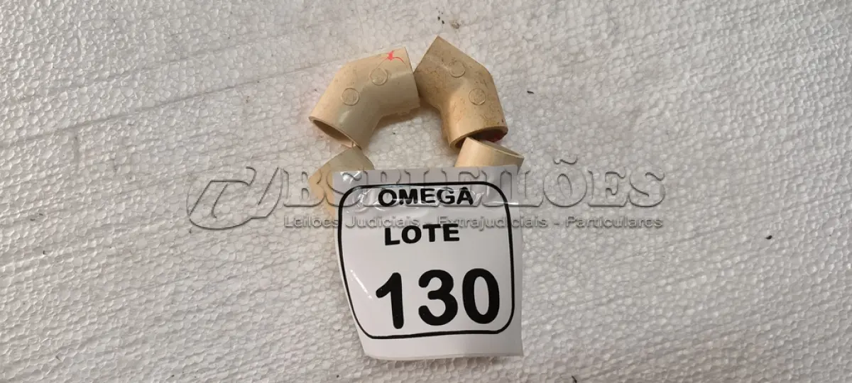 LOTE 130 - 04 JOELHOS 45º SOLD. CPVC - Ø 28MM. (NO ESTADO EM QUE SE ENCONTRA. SUJEITO A AVARIAS OCULTAS/VISÍVEIS.)